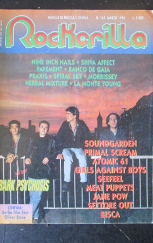 ROCKERILLA 163 1994 NINE INCH NAILS PAVEMENT SOUNDGARDEN [G209]