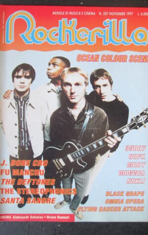 ROCKERILLA 207 1997 OCEN COLOUR SCENE FU MANCHU THE DEFTONES [G209]