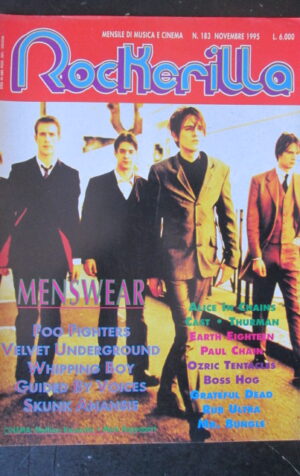 ROCKERILLA 183 1995 MENSWEAR ALICE IN CHAINS FOO FIGHTERS [G209]