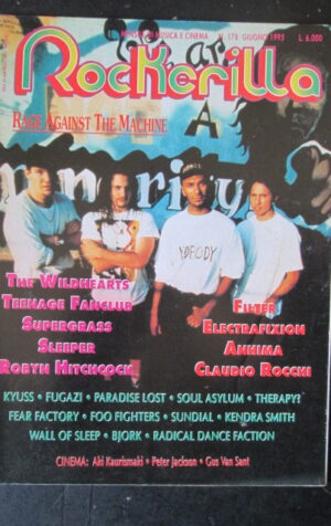 ROCKERILLA 178 1995 RAGE AGAINST THE MACHINE THE WILDHEARTS KYUSS [G209]