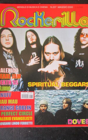 ROCKERILLA 237 2000 CALEXICO PEARL JAM DEATH SS SPIRITUAL BEGGARS [G209]