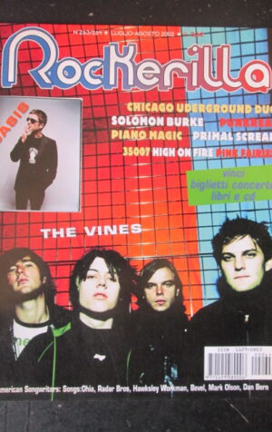 ROCKERILLA 263 - 264 2002 OASIS THE VINES SOLOMON BURKE [G209]