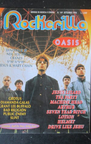 ROCKERILLA 169 1994 OASIS NEIL YOUNG JESUS LIZARD DIAMANDA GALAS [G209]
