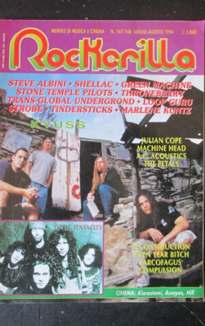 ROCKERILLA 167 - 168 1994 KYUSS ORZIC TENTACLES JULIAN COPE [G209]