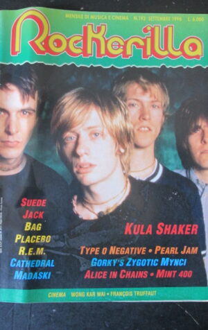 ROCKERILLA 193 1996 SUEDE JACK KULA SHAKER PEARL JAM [G209]