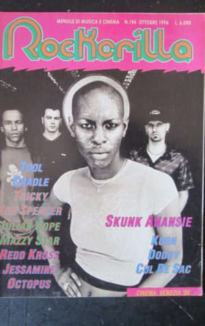 ROCKERILLA 194 1996 TOOL CRADLE JULIAN COPE SKUNK ANANSIE RED KROSS [G209]