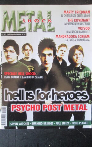 METAL SHOCK 381 2003 SEVEN WITCHES BURNING BRIDGES MARTY FRIEDMAN [G209]