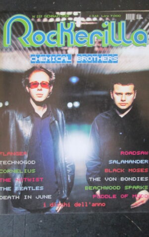 METAL SHOCK 257 2002 CHEMICAL BROTHERS BLACK MOSES CORNELIUS [G209]