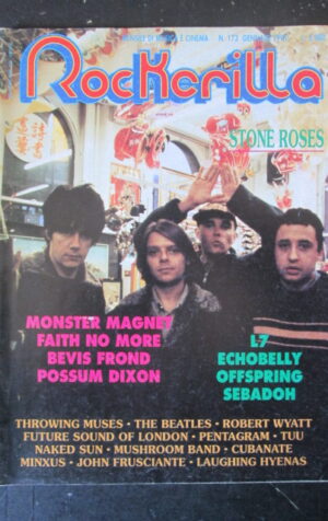 METAL SHOCK 173 1995 STONE ROSES MONSTER MAGNET FAITH NO MORE [G209]