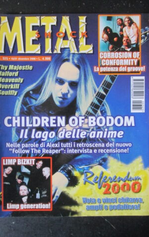 METAL SHOCK 325 2000 THY MAJESTIE LIMP BIZKIT SOULFLY [G209]