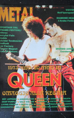 METAL SHOCK 147 1993 VOIVOD REPORTAGE DAL FEAR FACTORY [G209]