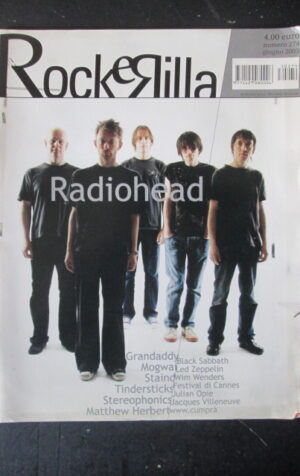 METAL SHOCK 274 2003 BLACK SABBATH LED ZEPPELIN WIM WENDERS RADIOHEAD [G209]