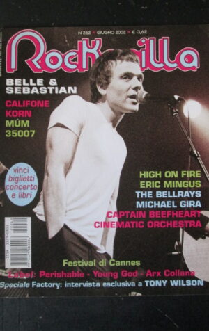 METAL SHOCK 262 2002 CALIFONE KORN MICHAEL GIRA BELLE & SEBASTIAN [G209]