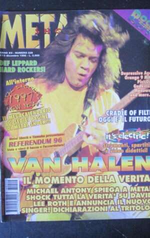 METAL SHOCK 229 1996 DEF LEPPARD VAN HALLEN CRADLE OF FILTH [G209]