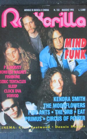 ROCKERILLA 153 1993 MIND FUNK MONSTER MAGNET P.J. HARVEY [G210]