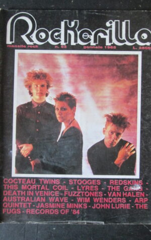 ROCKERILLA 53 1985 COCTEAU TWINS THE MORTAL COIL VAN HALEN [G210]