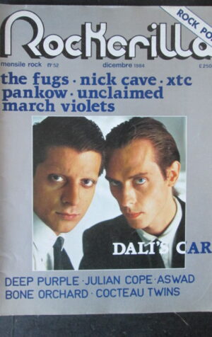 ROCKERILLA 52 1984 DEEP PURPLE JULIAN COPE DAL'S CAR NICK CAVE [G210]