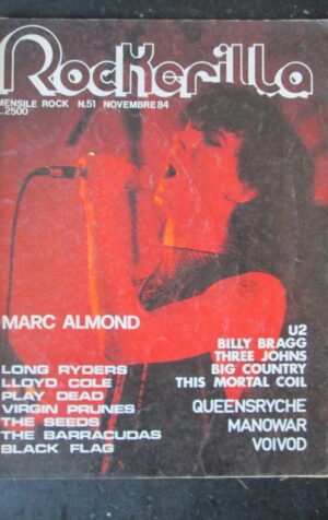 ROCKERILLA 51 1984 MARC ALMOND LONG RYDERS U2 manowar [G210]