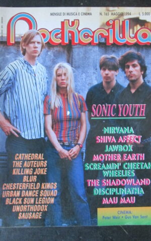ROCKERILLA 165 1994 SONIC YOUTH NIRVANA MOTHER EARTH [G210]