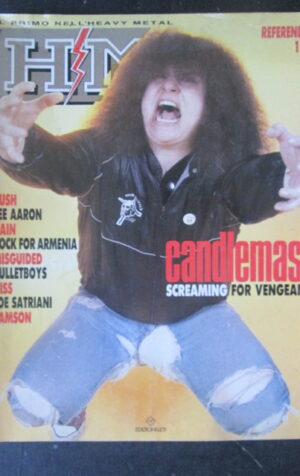 HM 82 1989 CANDLEMASS RUSH LEE AARON KISS JOE SATRIANI [G210]