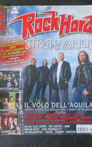 ROCKHARD 7 2003 STRATOVARIUS BIOHAZARD MASTERPLAN [G210]