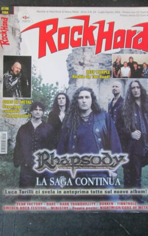 ROCKHARD 24 2004 DEEP PURPLE GODS OF METAL RHAPSODY [G210]