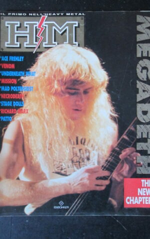 HM 86 1990 MEGADETH ACE FREHLEY VENOM STAGE DOLLS [G210]