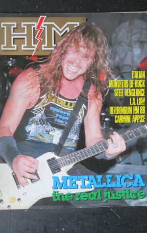 HM 52 1988 STEEL VENGEANCE METALLICA MONSTERS OF ROCK [G210]