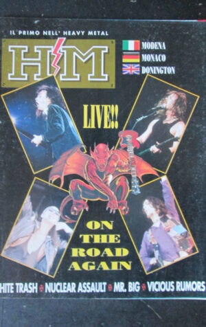 HM 114 1991 MR BIG NUCLEAR ASSALT WHITE TRASH VICIOUS RUMORS [G210]