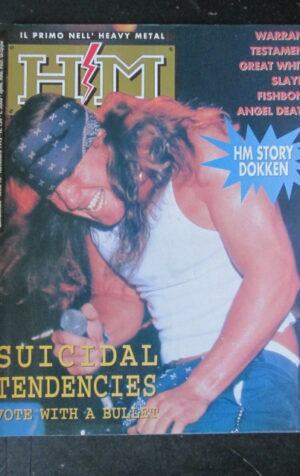 HM 134 1992 WARRANT SLAYER ANGEL DEATH DOKKEN STORY [G210]