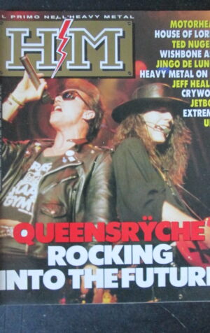 HM 68 1989 MOTORHEAD HOUSE OF LORDS TED NUGENT JEFF HEALEY [G210]