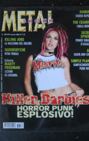 METAL SHOCK 388 - 389 2003 KILLER BARBIES KILLING JOKE MARTY FRIEDMAN [G211]