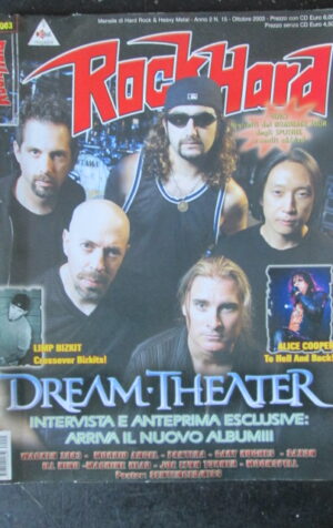 ROCKHARD 15 2003 DREAM THEATER LIMP BIZKIT ALICE COOPER [G211]
