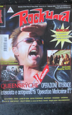 ROCKHARD 41 2006 DREAM THEATER QUEENSRYCHE DEVIN TOWNSEND [G211]