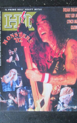 HM 132 1992 DREAM THEATER UGLY KID JOE LYNCH MOB EXODUS [G211]