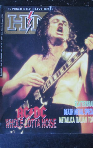 HM 140 1993 AC DC SCATTERBRAIN DEATH METAL METALLICA [G211]