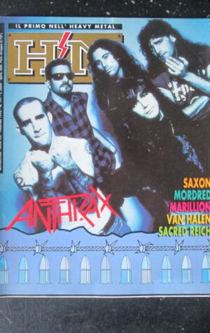 HM 141 1993 ANTHRAX SAXON MORDED MARILLION VAN HALLEN [G211]