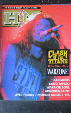 HM 111 1991 BADLANDS WARRIOR SOUL ARMORED SAINT CLASH OF THE TITANS [G211]
