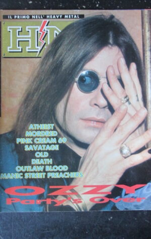 HM 124 1992 ATHEIST OZZY OSBOURNE OUTLAW BLOOD [G211]