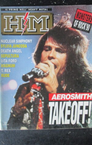 HM 93 1990 AEROSMITH NUCLEAR SIMPHONY DEATH ANGEL SEPULTURA [G211]