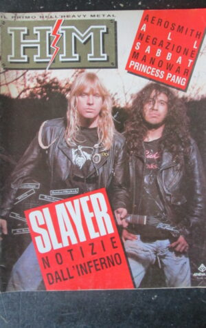 HM 84  1990 SLAYER SABBAT AEROSMITH PRINCESS PANG [G211]