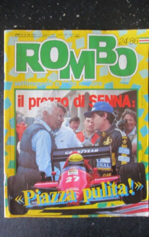 ROMBO 24 1986 SENNA KANKKUNEN GIANFRANCO CUNICO [G589]