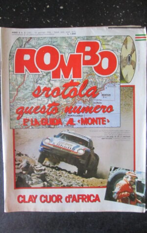 ROMBO 3 1986 CLAY REGAZZONI PORSCHE ICKX + GUIDA [G589]
