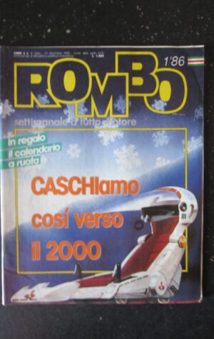 ROMBO 1 1985 IN REGALO IL CALENDARIO A RUOTA SIERRA RS [G589]