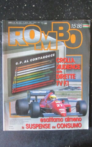 ROMBO 15 1986 FERRARI F1 [G589]
