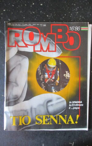 ROMBO 16 1986 TIO SENNA F1 [G589]