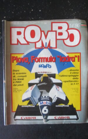ROMBO 14 1986 FERRARI HONDA F1 [G589]