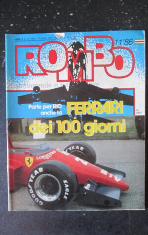 ROMBO 11 1986 FERRARI SANTOS [G589]