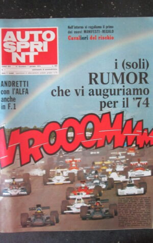 AUTOSPRINT 1 1974 ANDRETTI ALFA F1 [G589]