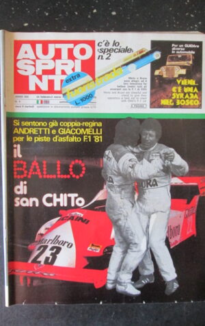 AUTOSPRINT 9 ANDRETTI GIACOMELLI ALFA ROMEO [G589]